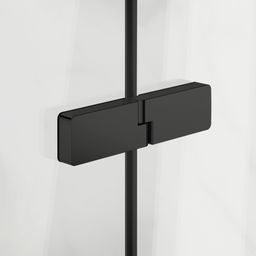 EBS Time Black Sprchové dvere 120 cm, ľavé, matné čierne - galéria #4