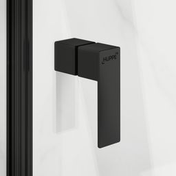 EBS Time Black Sprchové dvere 120 cm, ľavé, matné čierne - galéria #3