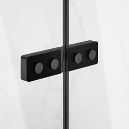EBS Time Black Sprchové dvere 90 cm, ľavé, matné čierne - galéria #5