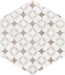 EBS Alpha dlaždice 25,8x29 hexagon mix béžová - galéria #5