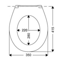 Ideal Standard Eurovit Záchodová doska s mäkkým zatváraním W301801 - galéria #1