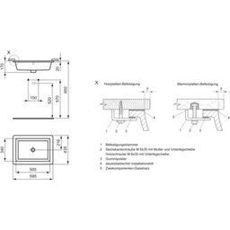 Ideal Standard Strada Podomietkové umývadlo 60 cm K077901 - galéria #1