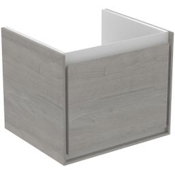 Ideal Standard Connect Air Skrinka pod umývadlo Cube 55 cm, 48x40,9x40 cm, dekor sivý dub E0844PS - galéria #1