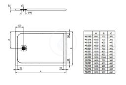 Ideal Standard UltraFlat S Sprchová vanička 100x80 cm, čierna K8219FV - galéria #1