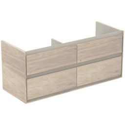 Ideal Standard Connect Air Dvojdrezová skrinka 120 cm, svetlá borovica E0822UK - galéria #1