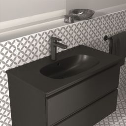 Ideal Standard Cerafine O Umývadlová batéria s výtokom Click-Clack, čierna BD131XG - galéria #3