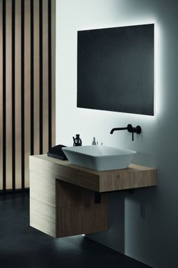 Ideal Standard Ceraline Podomietková umývadlová batéria, čierna matná A6938XG - galéria #2