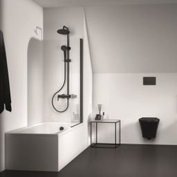 Ideal Standard Cerafine O Sprchový systém s vaňovou batériou, čierny BC525XG - galéria #2