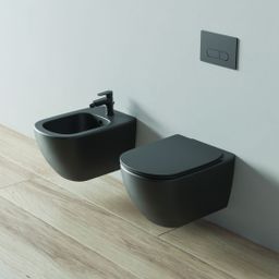 Ideal Standard Tesi WC s AquaBlade, čierna matná T0079V3 - galéria #1