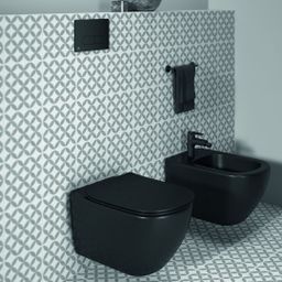 Ideal Standard Tesi WC s AquaBlade, čierna matná T0079V3 - galéria #3