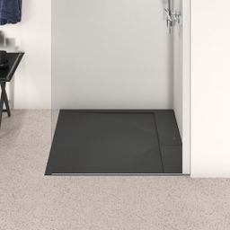 Ideal Standard i.Life Sprchová vanička 90 x 90 cm, hranatá čierna T5227FV - galéria #1