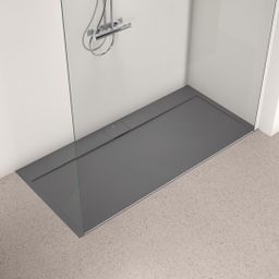 Ideal Standard i.Life Odlievaná sprchová vanička 170 x 80 cm, betónová sivá T5238FS - galéria #2