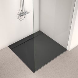 Ideal Standard i.Life Sprchová vanička 120 x 120 cm, hranatá čierna T5242FV - galéria #2