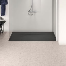 Ideal Standard i.Life Odlievaná sprchová vanička 170 x 70 cm, hranatá čierna T5244FV - galéria #3