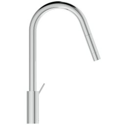 Ideal Standard Gusto Umývadlová batéria s výsuvnou sprchou, chróm BD414AA - galéria #1