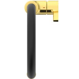 Ideal Standard Gusto Semi-Pro Umývadlová batéria s vyťahovacou sprchou, 2 polohy - Brúsené zlato BD417A2 - galéria #2