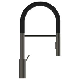 Ideal Standard Gusto Semi-Pro Umývadlová batéria s vyťahovacou sprchou, 2 polohy - Margnetic Grey BD417A5 - galéria #1