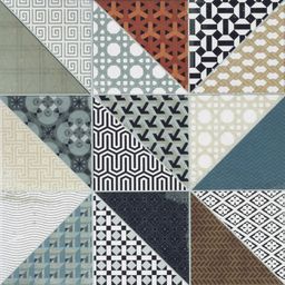 Rako Deco DAK44659 dlažba 44,5x44,5 vícebarevná - galéria #1
