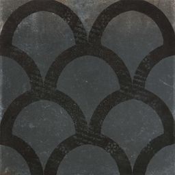 EBS Terracina dekor 22,3x22,3 black - galéria #2