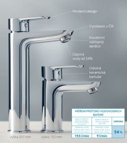 Novaservis Metalia 58 Vysoká umývadlová batéria, chróm 58501/1,0 - galéria #4