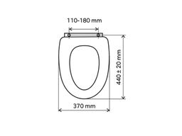 Novaservis Záchodová doska, MDF s potlačou WC/SOFT3D - galéria #1