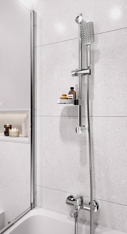 Novaservis Metalia 54 Sprchový set 74 cm, 3 trysky chróm KIT920,0 - galéria #2