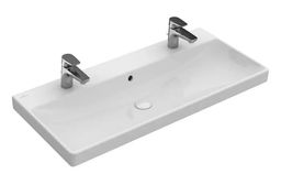 Villeroy & Boch Avento Nábytkové dvojumývadlo 100 x 47 cm, alpská biela 4156A4R1