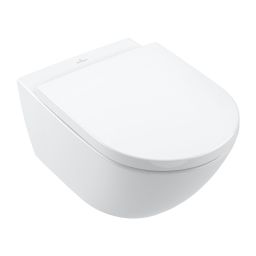 Villeroy & Boch Subway 3.0 Zavesné WC, TwistFlush, alpská biela 4670T001