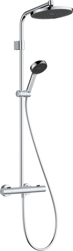 Hansgrohe Activera S Sprchový systém s termostatickou batériou, EcoSmart, chróm 28078000