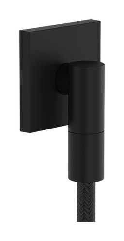 Hansgrohe FixFit Fine E Podomietkový vývod hadice, čierna matná 28883670
