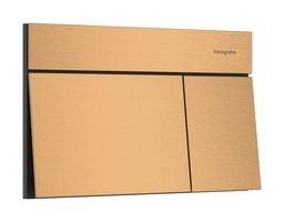 Hansgrohe iFrame Element E Ovládacie tlačidlo, kartáčovaný bronz 66003140