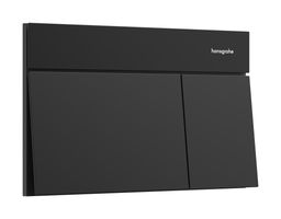 Hansgrohe iFrame Element E Ovládacie tlačidlo, čierna matná 66003670