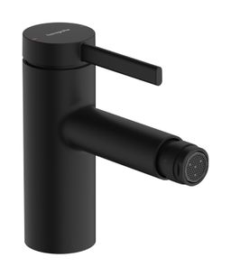 Hansgrohe Zesis S Bidetová baterie s kovovou odtokovou soupravou, černá mat 74201670