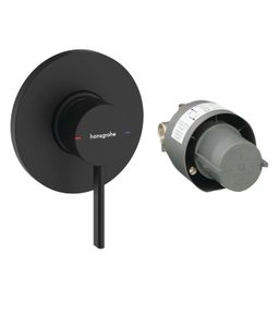 Hansgrohe Zesis S Sprchová podomítková baterie, černá mat 74618670
