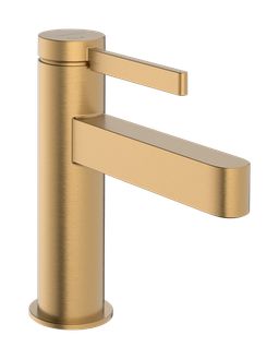 Hansgrohe Finoris Umývadlová batéria s výpusťou click-clack, CoolStart, kartáčovaný bronz 76012140
