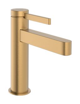 Hansgrohe Finoris Umývadlová batéria s výpusťou click-clack, CoolStart, kartáčovaný bronz 76024140