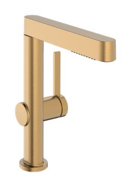 Hansgrohe Finoris Umývadlová batériae s výpusťou click-clack, kartáčovaný bronz 76060140