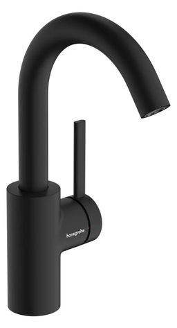 Hansgrohe Zesis S Umyvadlová baterie s otočným výtokem, CoolStart, bez výpusti, černá mat 74741670