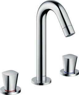 Hansgrohe Logis Trojotvorová umývadlová batéria s výpusťou 71133000
