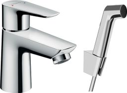 Hansgrohe Talis E Umývadlová batéria s bidetovou sprchou, chróm 71729000