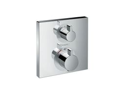 Hansgrohe Ecostat Square Termostatická batéria na skrytú inštaláciu s uzatváracím ventilom 15712000