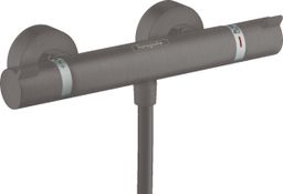 Hansgrohe Ecostat sprchová termostatická batéria, brúsený čierny chróm 13116340