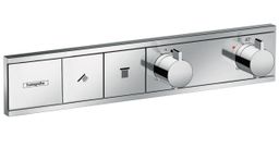 Hansgrohe RainSelect Termostatická batéria pre 2 vývody, chróm 15380000