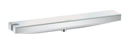 Hansgrohe Rainfinity Porter 500 nástenná prípojka na hadicu a polica L chróm 26843000