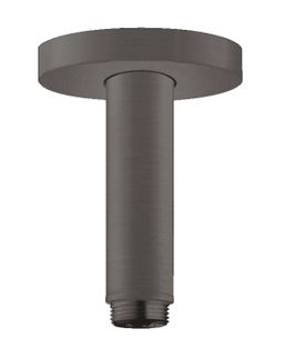 Hansgrohe Stropné rameno 10 cm, brúsený čierny chróm 27393340