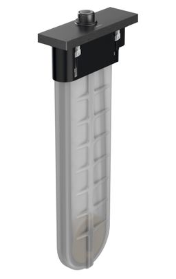 Hansgrohe sBox pre vaňu, horná súprava brúsený čierny chróm 28010340