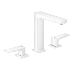 Hansgrohe Metropol Trojotvorová umývadlová batéria 160, matná biela 32515700