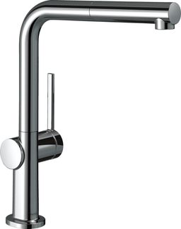 Hansgrohe Talis M54 Drezová batéria, stojánková s výsuvnou výlevkou, chróm 72808000