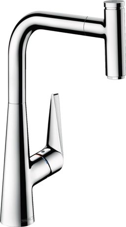 Hansgrohe Talis Select M51 Drezová batéria s vyťahovacou sprchou, EcoSmart, chróm 72826000