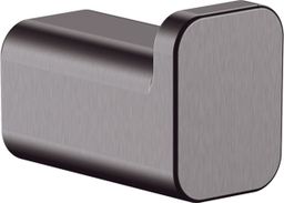Hansgrohe AddStoris Jednoduchý háčik, brúsený čierny chróm, 41742340